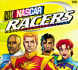 NASCAR Racers title screen for GameBoy Color